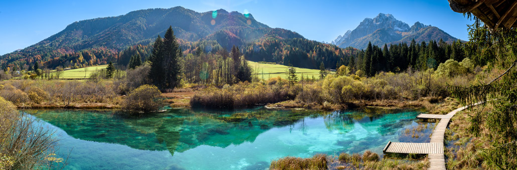 Zelenci lake Voyage en Slovénie sur Mesure - Agence de Voyage Locale Terra Balka