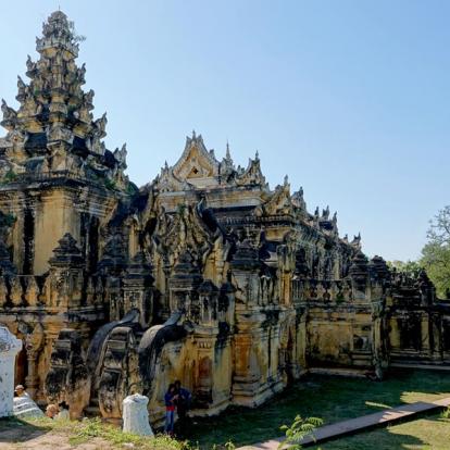 Inwa - Me Nu Brick Monastery Birmanie - À la découverte d'Inwa, ancienne capitale royale