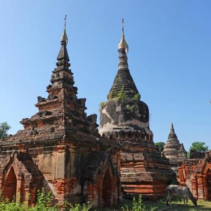 Inwa - Daw Gyan Pagoda Complex Birmanie - À la découverte d'Inwa, ancienne capitale royale