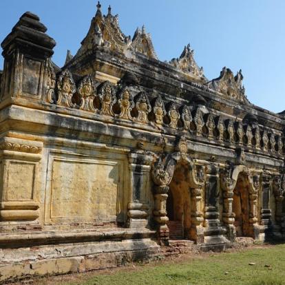 Inwa - Me Nu Brick Monastery Birmanie - À la découverte d'Inwa, ancienne capitale royale