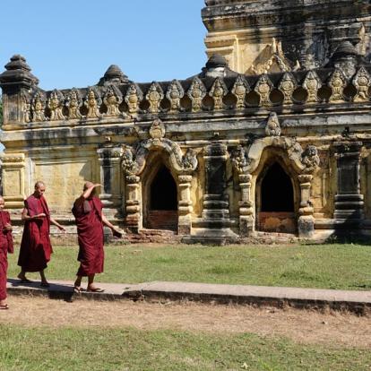 Inwa - Me Nu Brick Monastery Birmanie - À la découverte d'Inwa, ancienne capitale royale