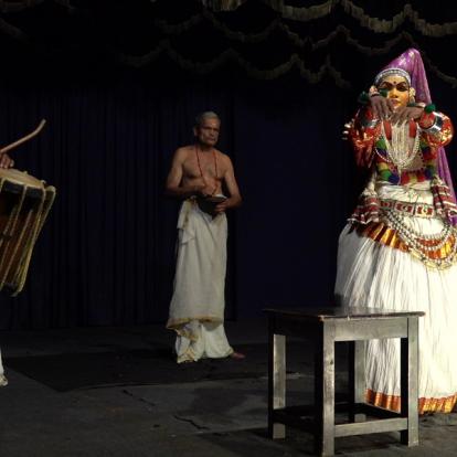 Inde - Arts Keralais Traditionnels, le Kathakali et le Kalaripayat