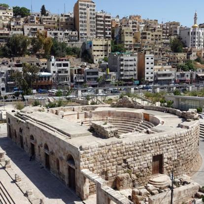 Jordanie - Amman, la Rome du Moyen-Orient