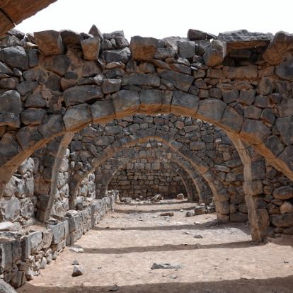 Qasr al-Azraq Jordanie - De châteaux en châteaux dans le désert jordanien