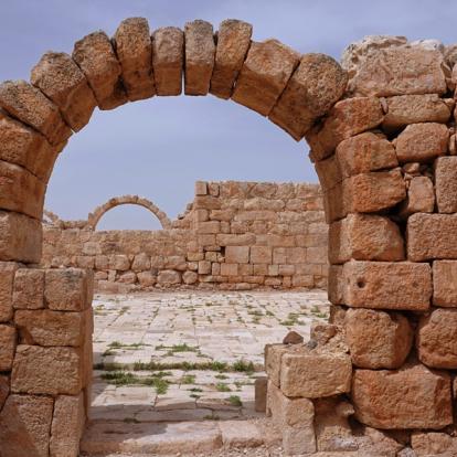 Qasr al-Hallabat Jordanie - De châteaux en châteaux dans le désert jordanien