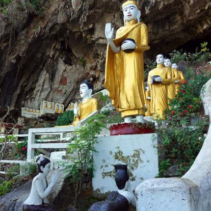 Hpa-An, Yathaypyan Birmanie - Hpa-An, le joyau du Sud birman