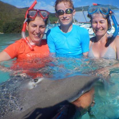 Voyage en Polynésie de Nadine, Liliane et Elioth