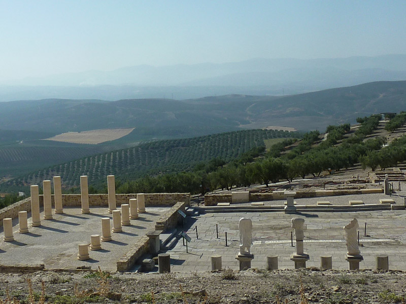 Ruines romaines de Torreparadones - Baena Voyage en Espagne de Patricia et ses amis