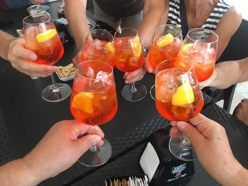 Voyage en Italie du Groupe de Mireille