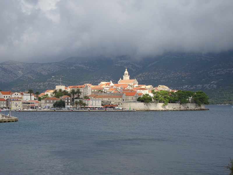 Korcula Voyage en Italie de la Famille de Paul