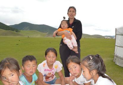 Voyage en Mongolie Voyage en Mongolie de la Famille de Viviane