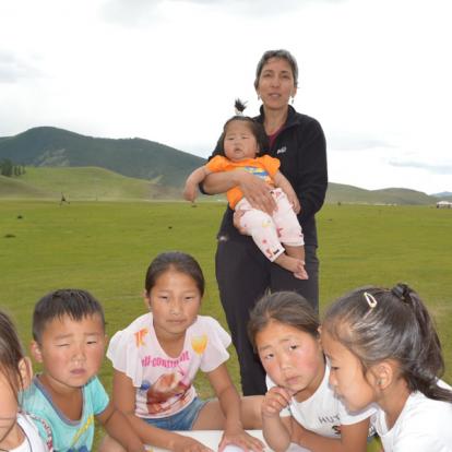 Voyage en Mongolie de la Famille de Viviane