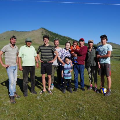 Voyage en Mongolie de la Famille de Viviane