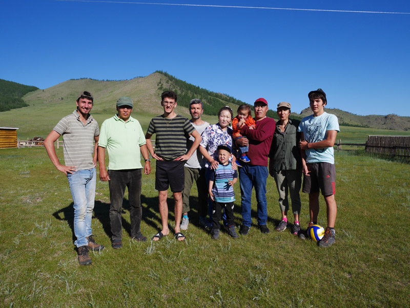 Voyage en Mongolie de la Famille de Viviane