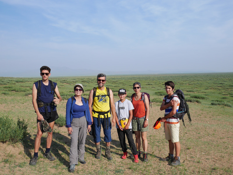Voyage en Mongolie de la Famille de Viviane