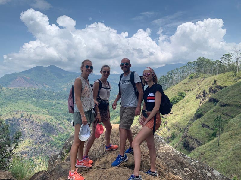 Voyage au Sri Lanka de la Famille de Stéphanie