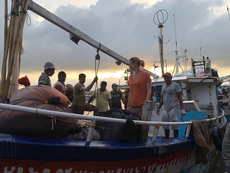 Voyage au Sri Lanka de la Famille de Stéphanie
