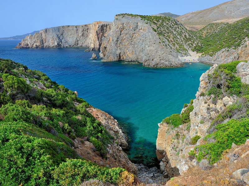 Buggerru - Spiaggia di Cala Domestica Voyage en Sardaigne d'Annie
