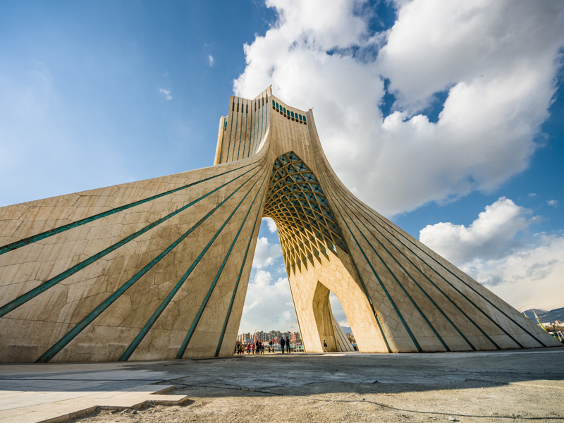 Azadi Tower Voyage en Iran de Xavier