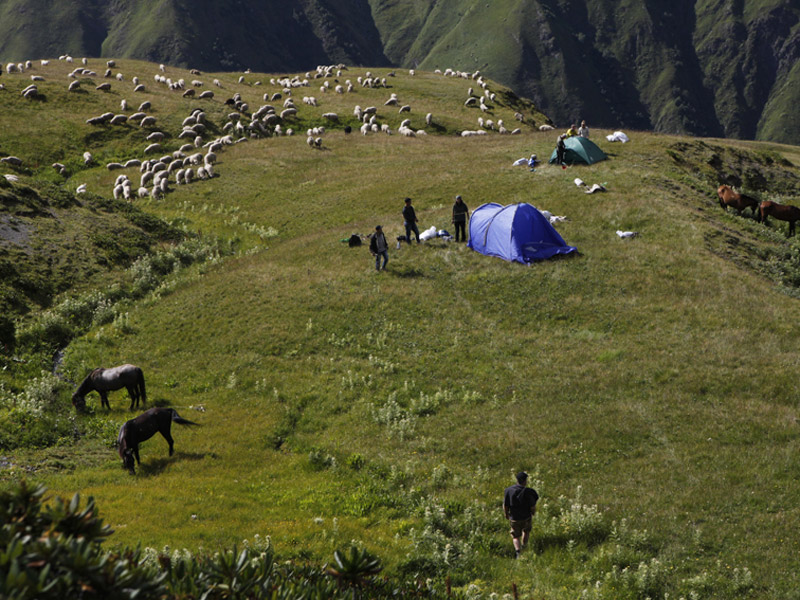 Voyage en Géorgie de la Famille C.