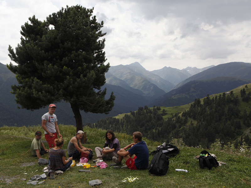 Voyage en Géorgie de la Famille C.