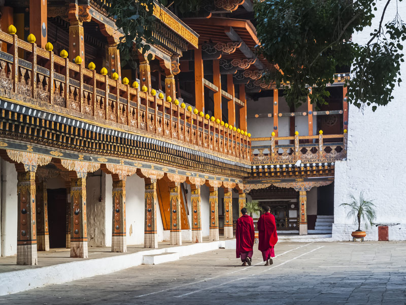 Punakha Dzong Voyage au Bhoutan de François