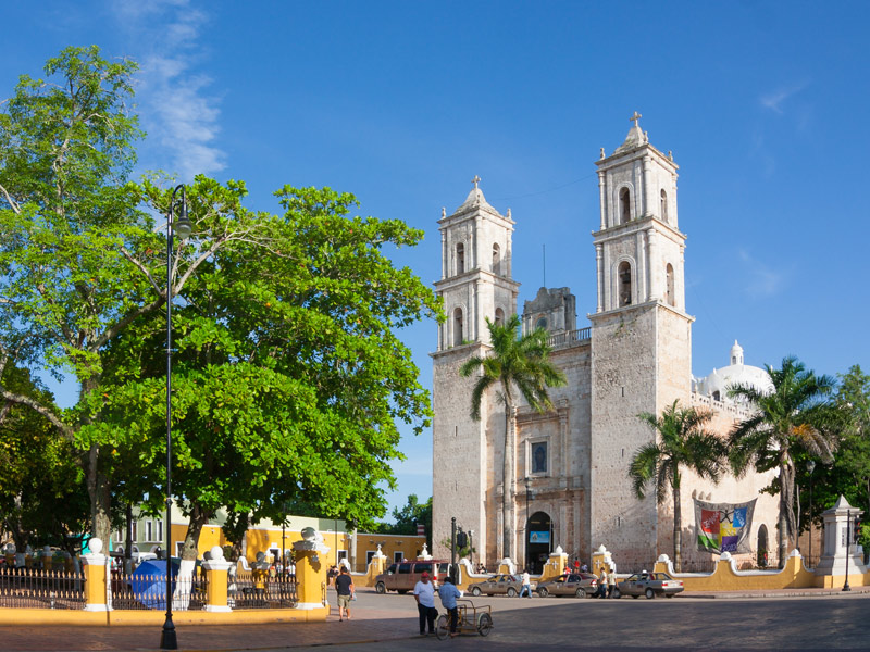 Merida - Cathedral of San Ildefonso Voyage au Mexique de Jean-Claude