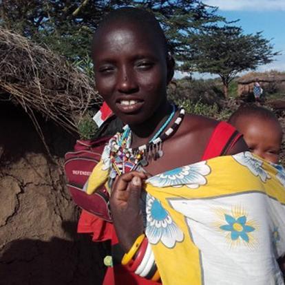 Voyage au Kenya de Mireille