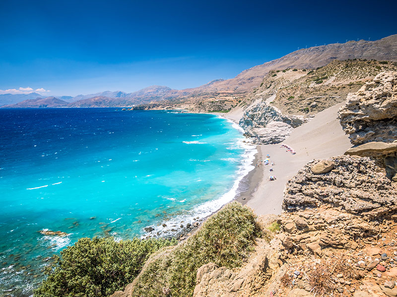 Agios Pavlos beach Voyage en Crète de Christophe