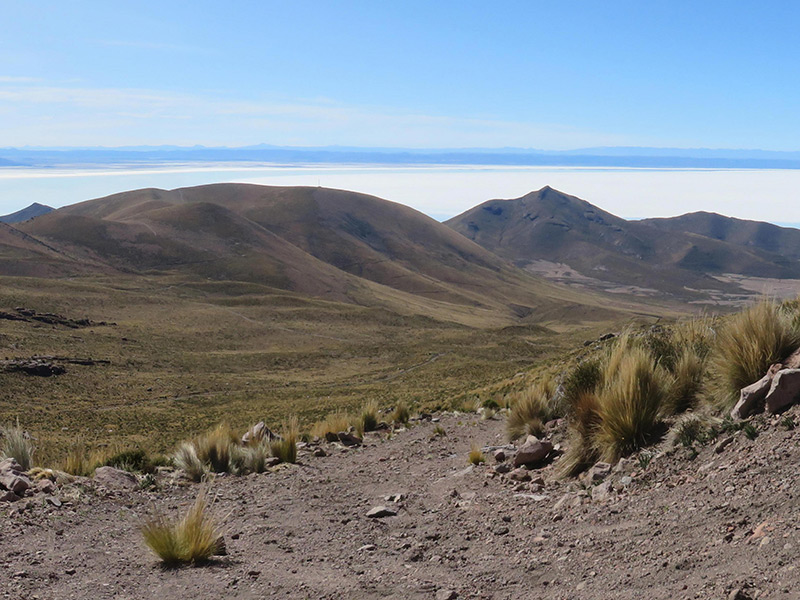 Uyuni rando au volcan Tunapu Voyage en Bolivie d'Andrée D.