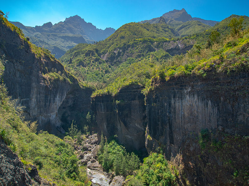 Trek à la Réunion de David