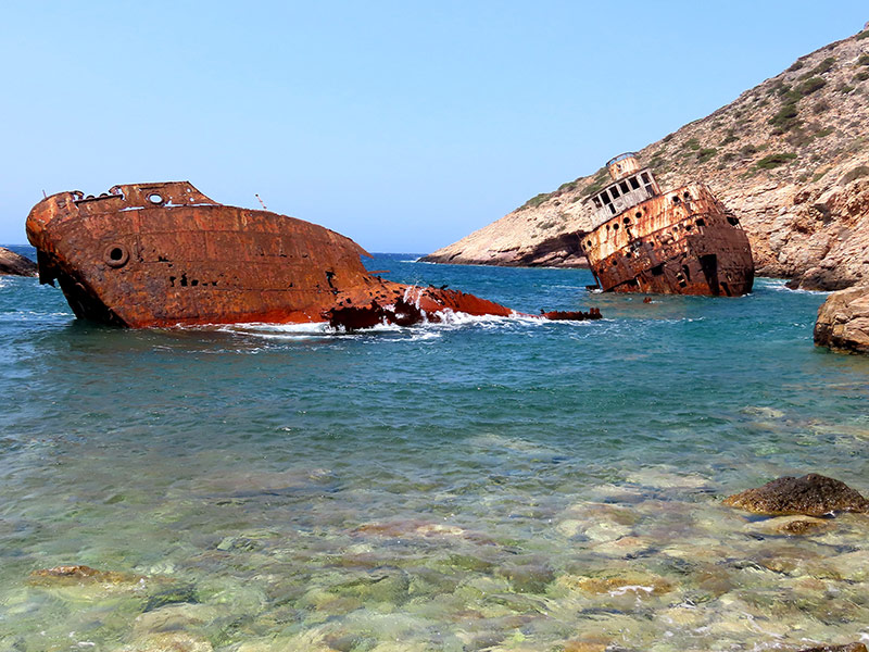 Voyage dans les Cyclade de Christine