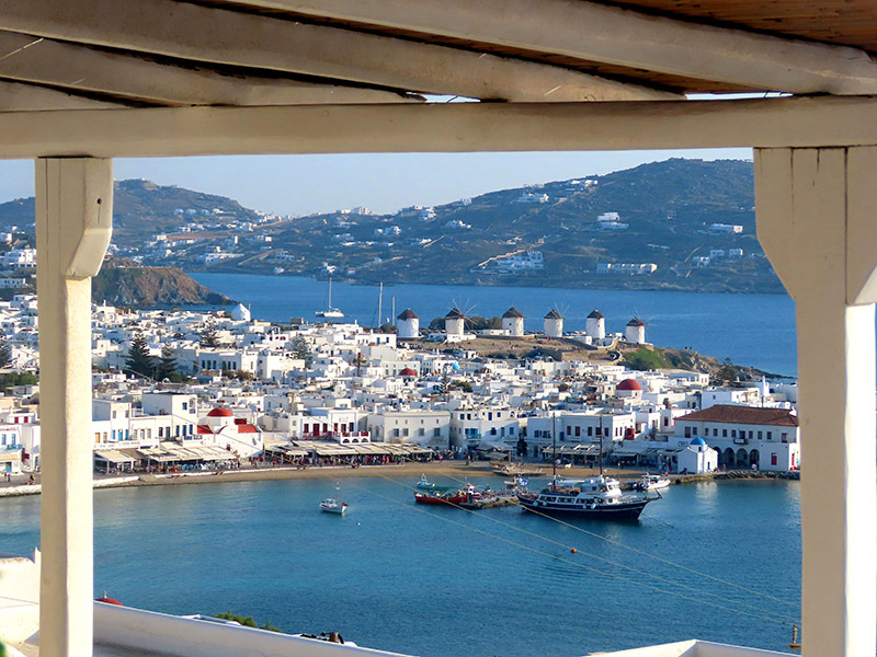 Voyage dans les Cyclade de Christine