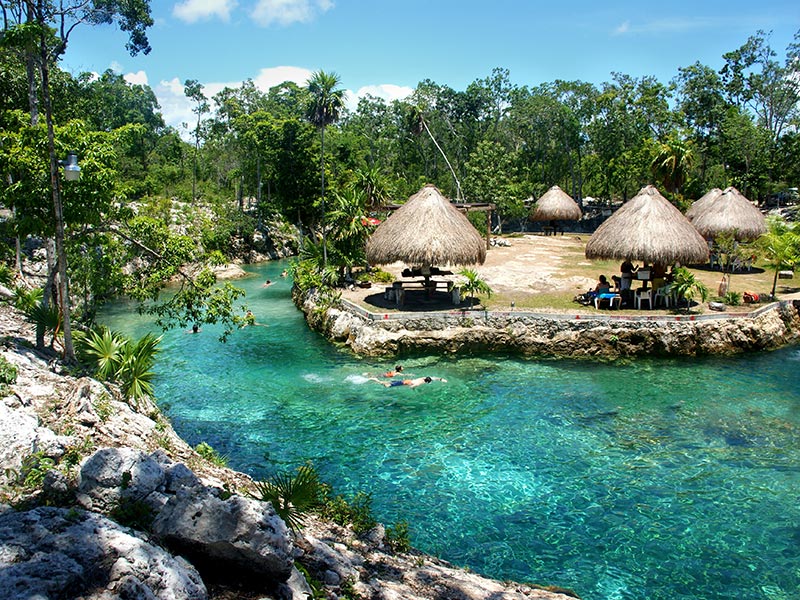Cenote près de Tulum Voyage au Mexique d'Armelle M.