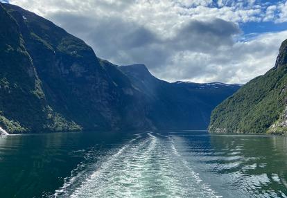 Voyage en Norvège de Nadine