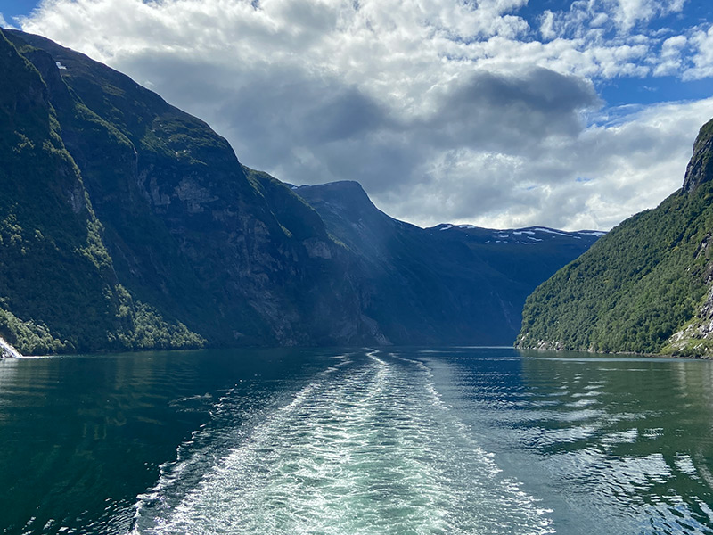 Voyage en Norvège de Nadine