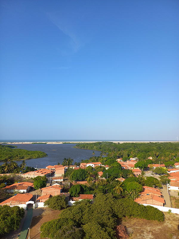 Vue d'un phare Voyage au Brésil de Marie V.