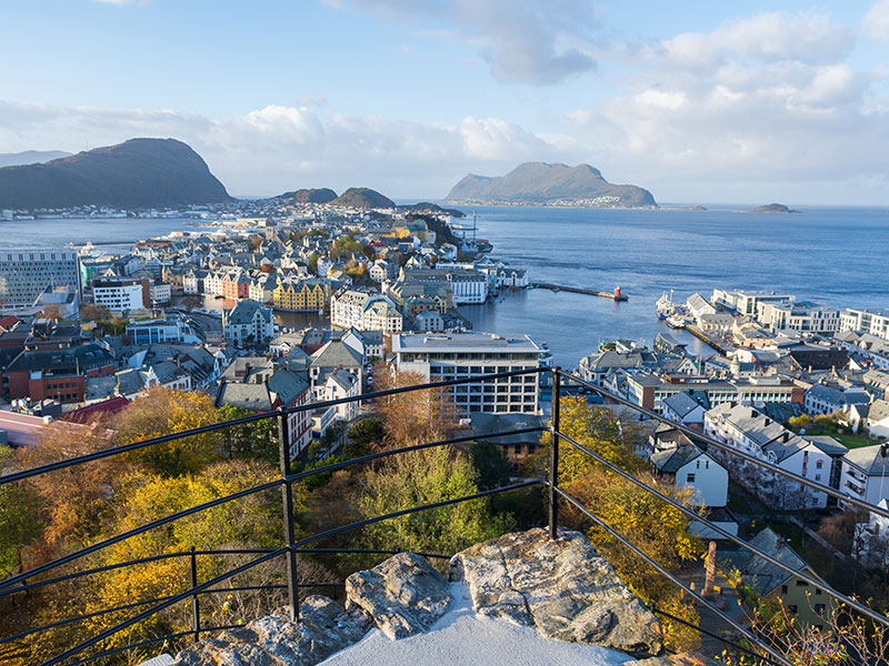 Alesund Voyage en Norvège de Dominique
