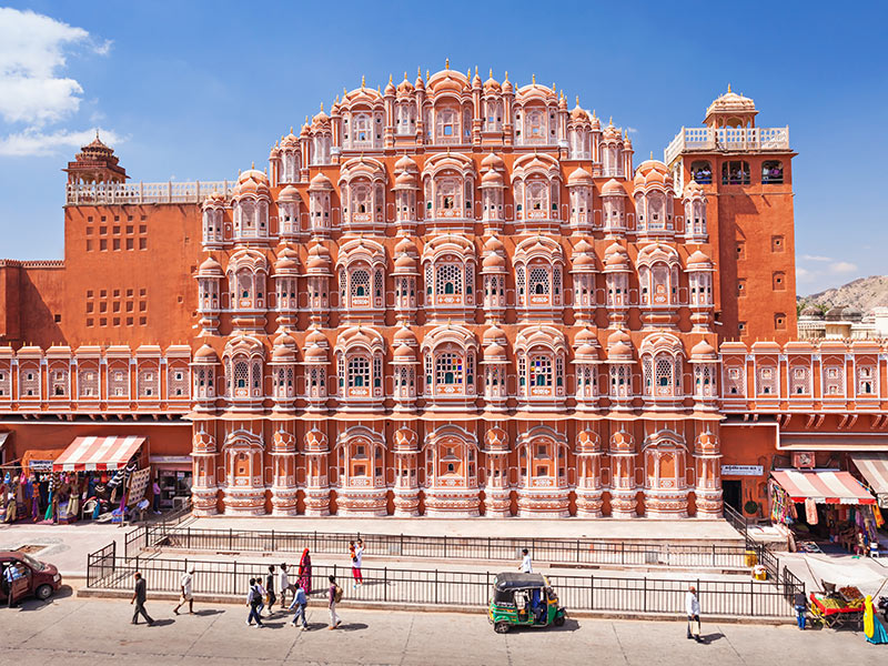 Rajasthan - Jaipur - Hawa Mahal palace Voyage en Inde de Vincent G.