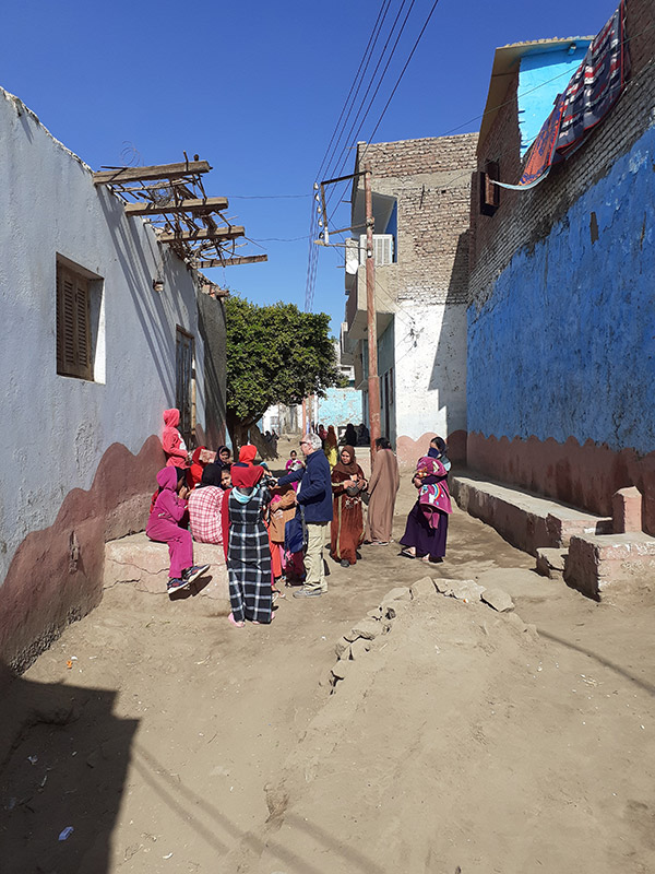 Dans un village nubien Voyage en Egypte de Michelle P.