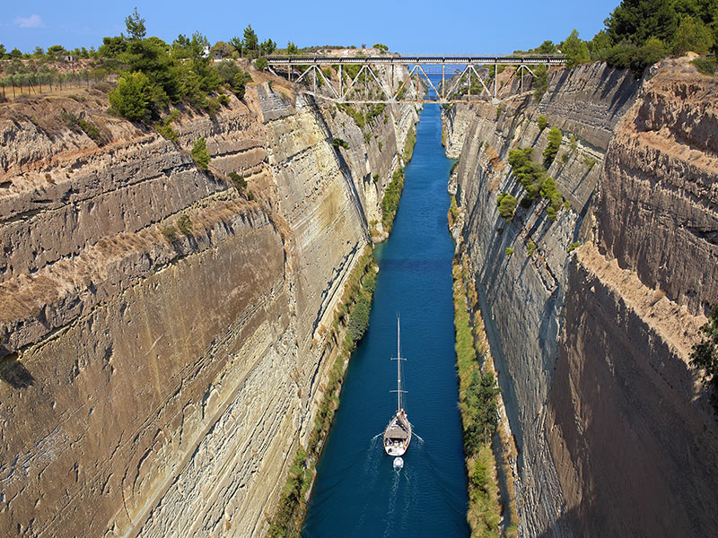 Canal de Corinthe Voyage en Grèce de Simone N.
