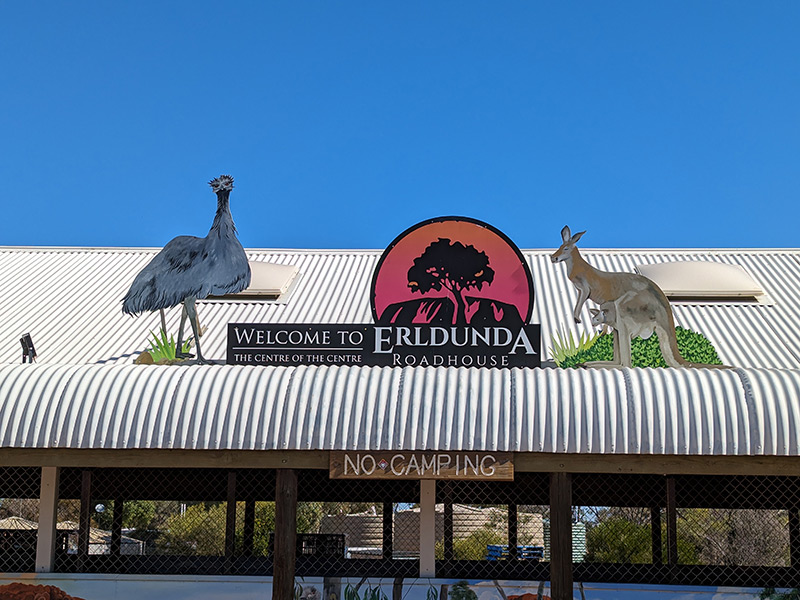 Arrêt obligatoire après le bush excellent moment Voyage en Australie d'Angeline B.