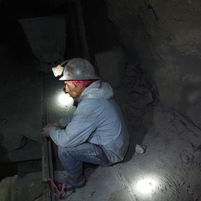 Mineur à Potisi Voyage en Bolivie d'Eric K.