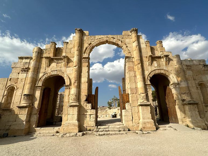 Jerash Voyage en Jordanie de Dominique R-B.