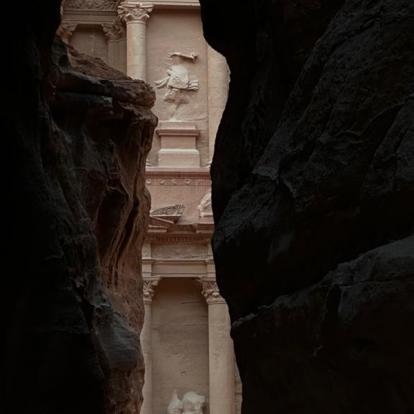 Petra, Le Trésor Voyage en Jordanie de Dominique R-B.