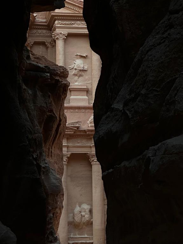 Petra, le Trésor Voyage en Jordanie de Dominique R-B.