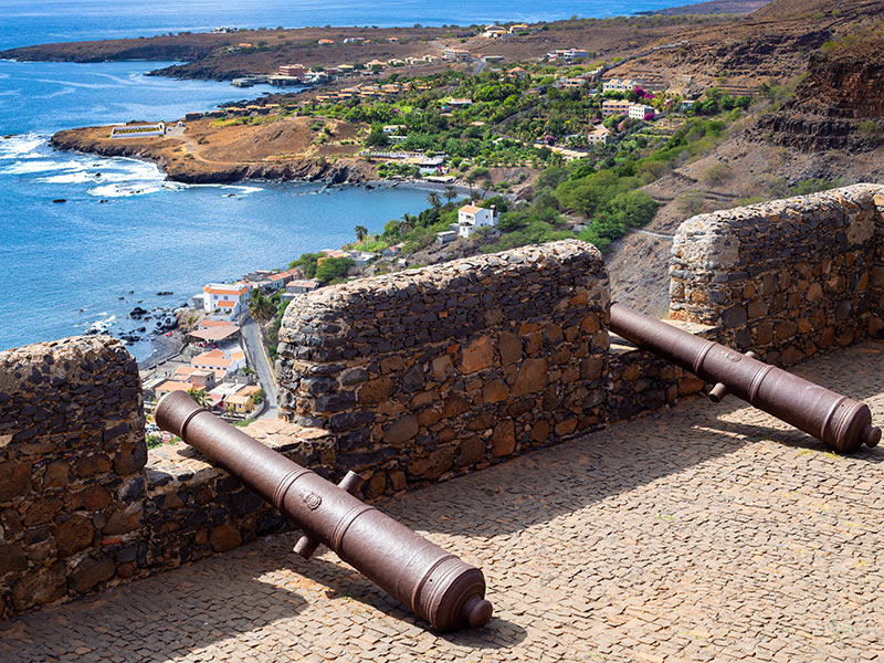 Île de Santiago - Vieux fort de Cidade Velha Voyage au Cap Vert de Bertrand L.