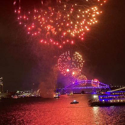 Feu D’artifice Du Nouvel An Sur La Baie De Sydney Voyage en Australie de Carine L.C.