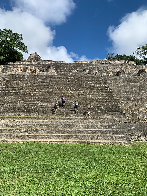 Site de Caracol Voyage au Belize de Chantal L.