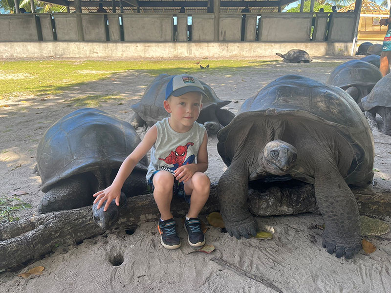 Voyage au Seychelles d'Agathe T-L